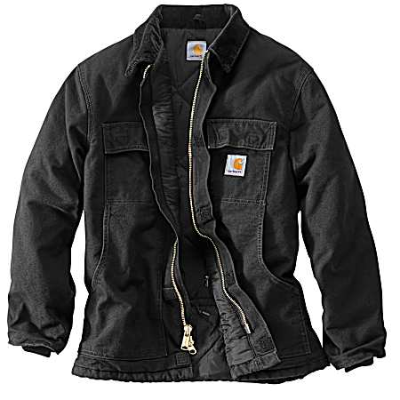 Men's Loose Fit Firm Duck Insulated Traditional Coat