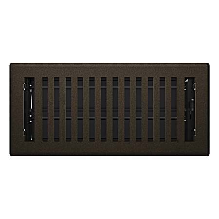 4 in. x 10 in. Bronze Age Montezuma Floor Register