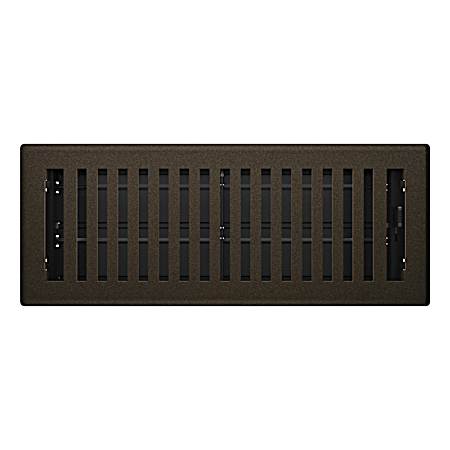 4 in. x 12 in. Bronze Age Montezuma Floor Register