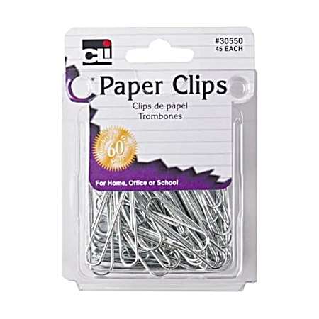 Jumbo Paper Clips - 45 Pk