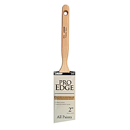 ProEdge Professional 2 in. Polyester & Nylon Blend Angle Sash Paint Brush