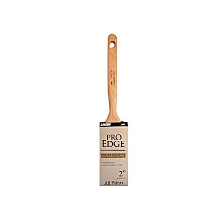 ProEdge professional 2 in. Polyester & Nylon Blend Flat Sash Paint Brush