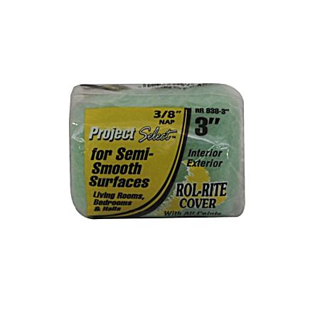 3 in. x 3/8 in. Rol-Rite Roller Cover