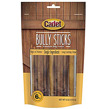 6 oz Small Bully Sticks Dog Treats
