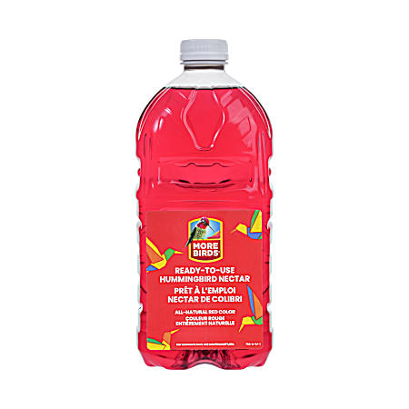 Ready-To-Use Red Hummingbird Nectar - 64 oz