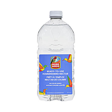 Ready-To-Use Clear Hummingbird Nectar - 64 oz