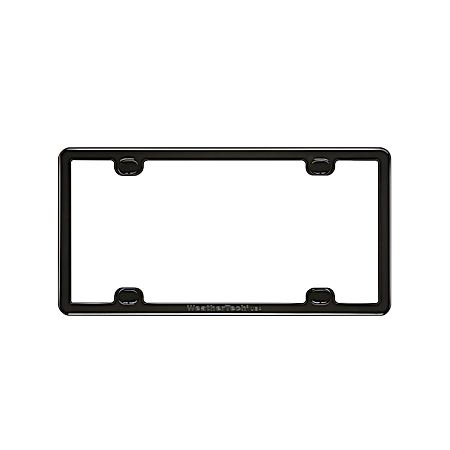 Black License Plate Frame