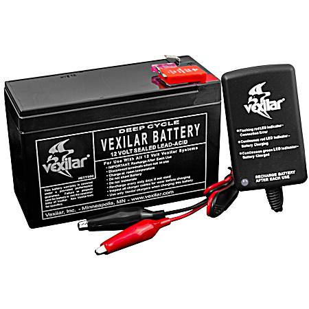 V-120 Sportsman Battery w/ Automatic Charger
