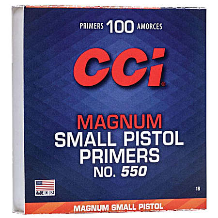 550 Mag Small Pistol Primer
