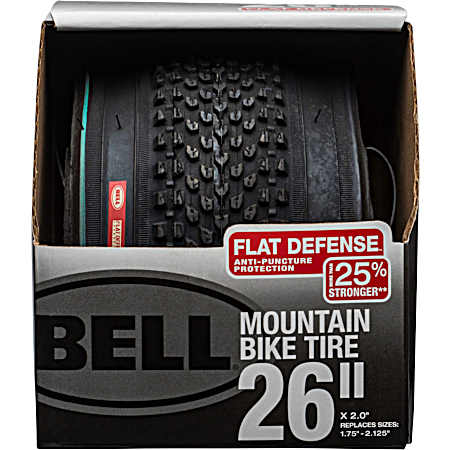 Mountain Bike Tire w/ Flat Defense