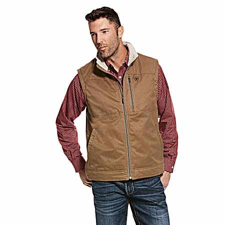 Men's Cub Grizzly Canvas Vest