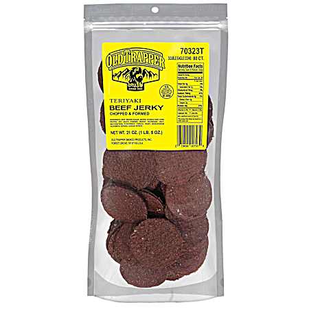 21 Oz Teriyaki Double Eagle Coins Beef Jerky