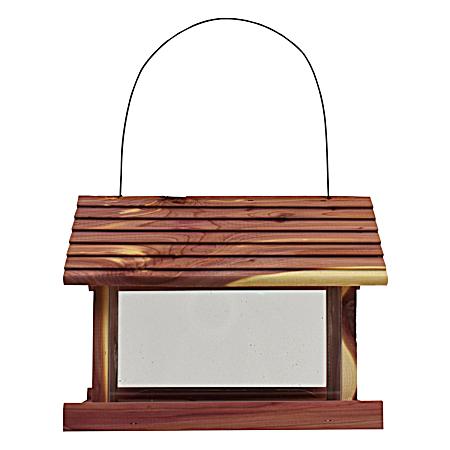 Cedar Buffet Bird Feeder