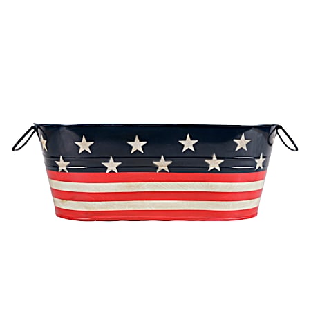 Patriotic Oval Planter