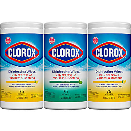 Disinfecting Wipes Value Pack - 225 Ct