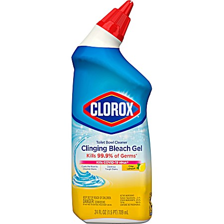 24 oz Clinging Bleach Gel Toilet Bowl Cleaner