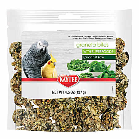 4.5 oz Granola Bites with Superfoods Spinach & Kale