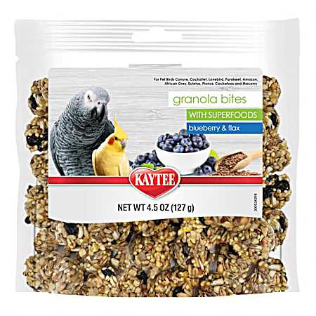 4.5 oz Granola Bites with Superfoods Blueberry & Flax