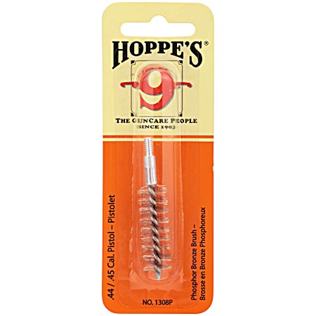 Hoppes 1308P Phosphor Bronze Brush Pistol 44/45 Cal Pistol Bronze Brush