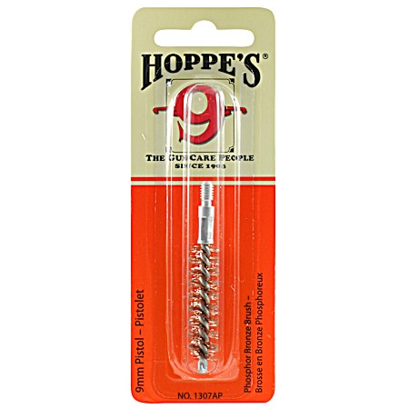 Hoppes 1307AP Phosphor Bronze Brush Pistol 9mm Pistol Bronze Brush