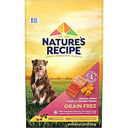 Grain-Free Salmon, Sweet Potato & Pumpkin Dry Dog Food