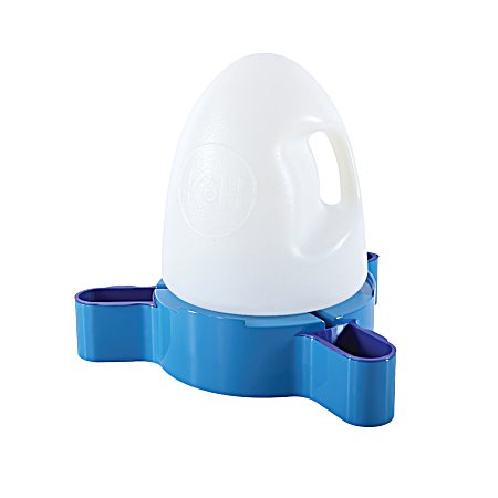 2.5 gal Aqua Blue Unheated Duck Waterer
