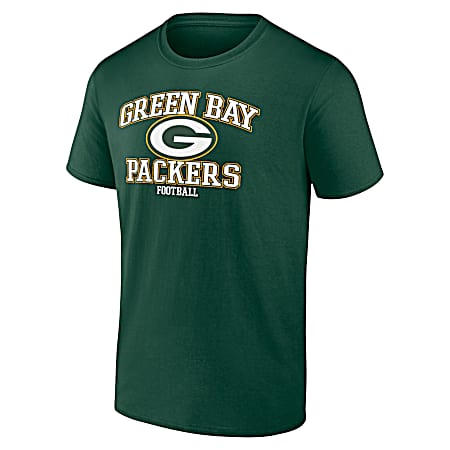 Men's Green Bay Packers Green Greatness Short Sleeve Shirt
