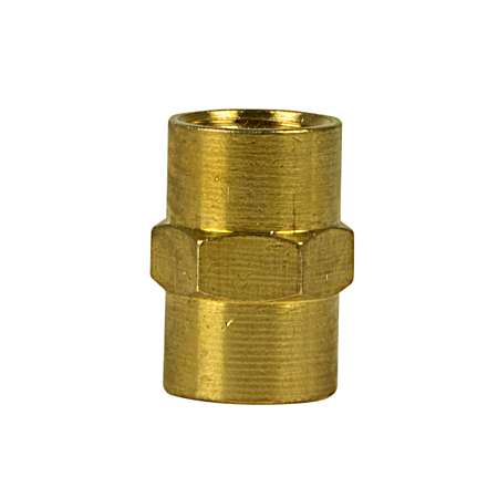 1/4 in. NPT Female x 1/4 in. NPT Female Hose Connector - Brass