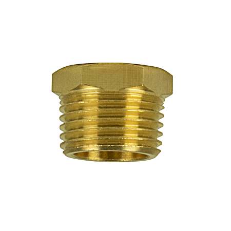 1/2 in. NPT Male x 1/4 in. NPT Female Reducer - Brass