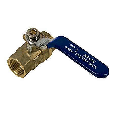 1/2 in. NPT Ball Valve Brass