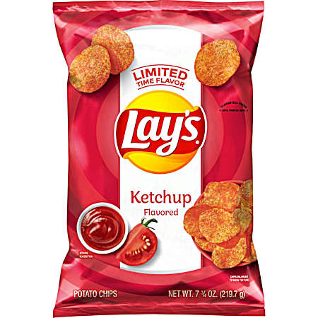 7.8 oz Ketchup Flavored Potato Chips