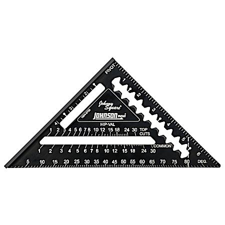 7 in Johnny Square Pro EZ Read Alum Rafter Square