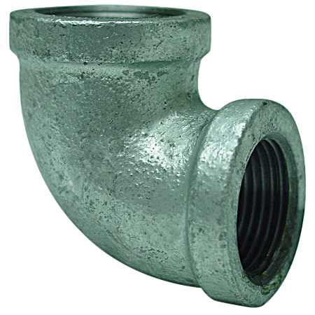 90 Degree Galvanized Iron Pipe Elbow