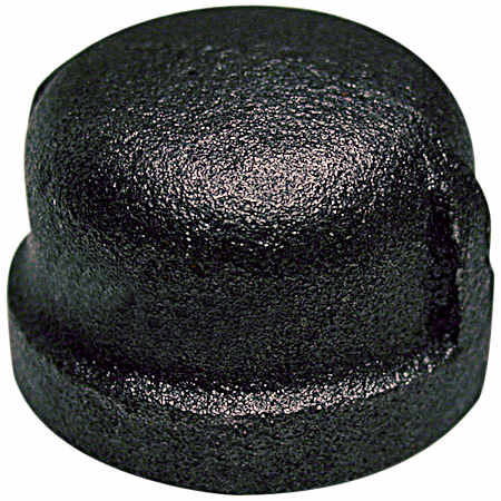 Fitting Black Iron Cap