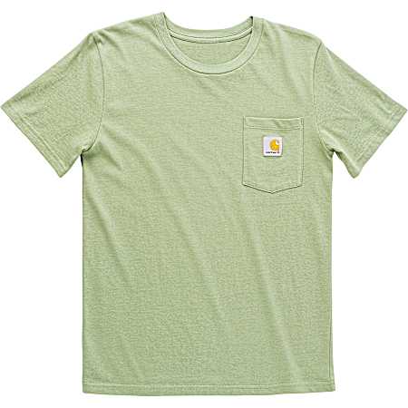 Toddlers' Loden Frost Pocket Short Sleeve Shirt
