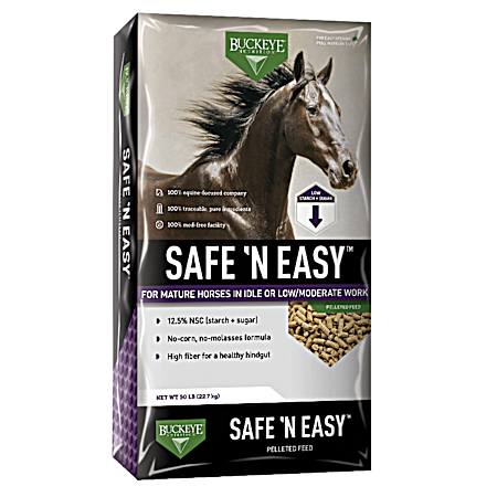 50 lbs Safe 'N Easy Pelleted Feed For Mature Horses