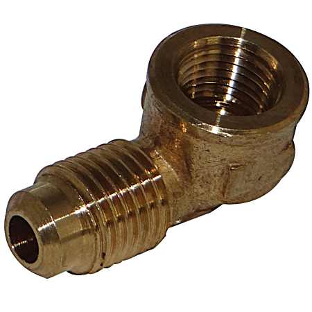 Brass Lead-Free 90-Degree Elbow