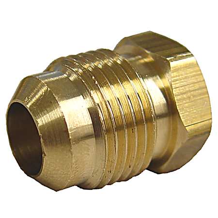 Flare Brass Lead-Free Plug