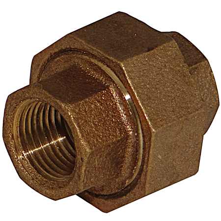 1 in. Brass 125# Union Lead Free
