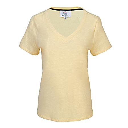 Women's Short Sleeve V-Neck Shirt