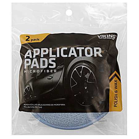 Microfiber Applicator Pads - 2 Pk