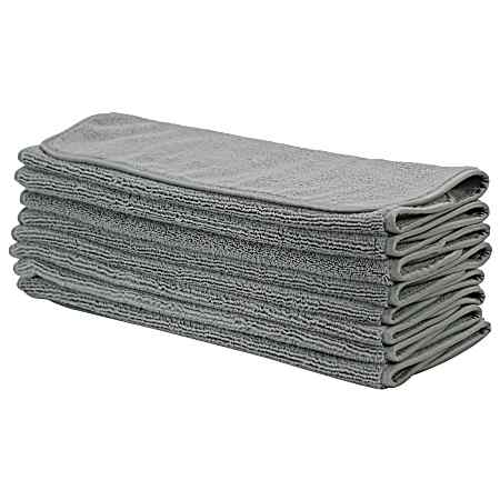 Multi-Purpose Final Shine Microfiber Utility Towels - 8 Pk
