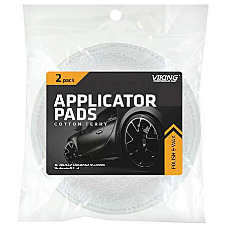 Cotton Applicator Pads - 2 Pk
