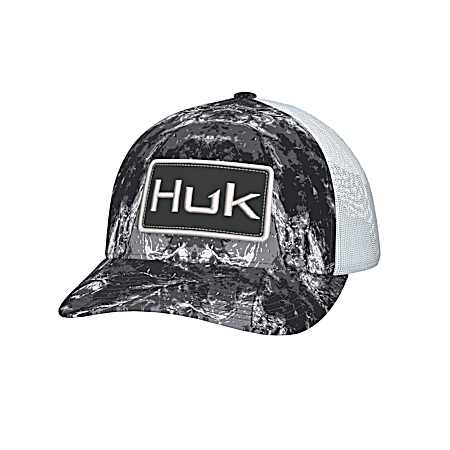 Men's Mossy Oak Midnight Stormwater Trucker Cap