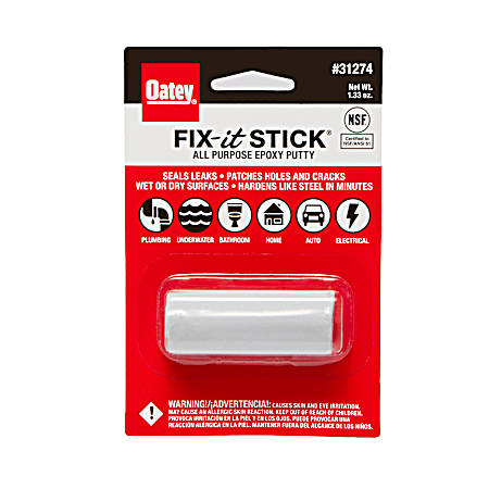 1.33 oz Fix-It™ Stick All-Purpose Bonding Epoxy Putty