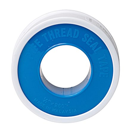 1/2 in x 260 in PTFE Thread Seal Tape
