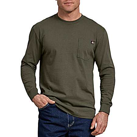 Men's Heavyweight Long Sleeve Pocketed Shirt