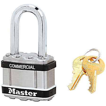 1-3/4 in Wide 1 in Long Shackle Magnum Laminated Steel Padlock