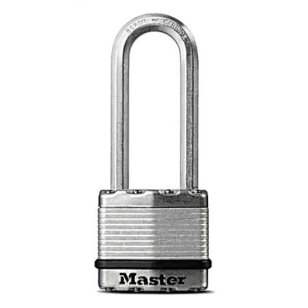 1-3/4 in Wide 2-1/2 in Shackle Magnum Laminated Steel Padlock