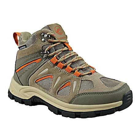 Women's Taupe Waterproof Mid Hikers